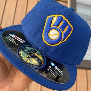 The Milwaukee Brewers Authentic Collection 59FIFTY New Era Fitted